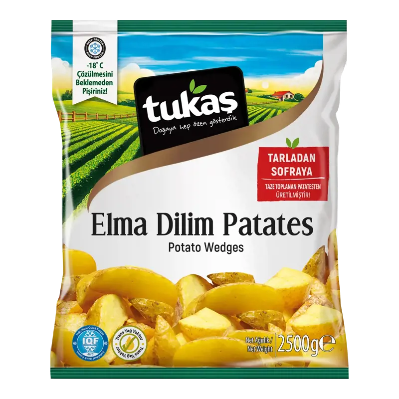 DONDURULMUŞ PREMIUM ELMA DİLİM PATATES